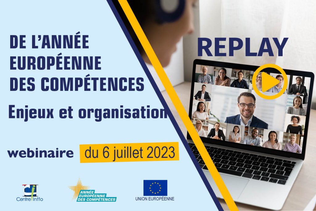 [Webinaire] De l'Année Européenne des Compétences ! Enjeux et organisation