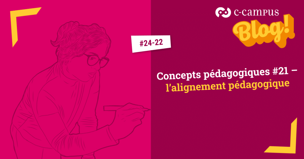 Concepts pédagogiques #21 - l'alignement pédagogique