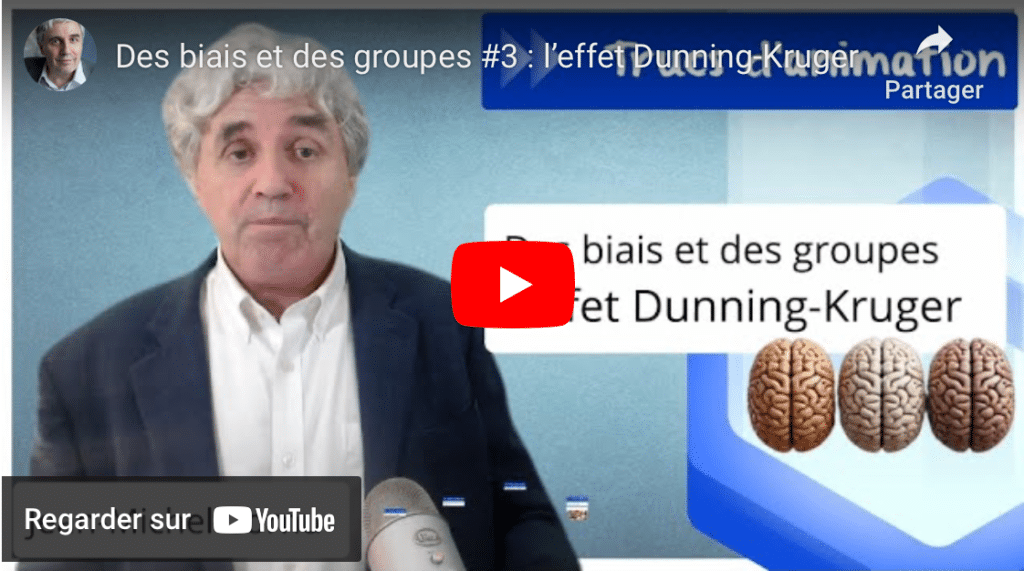Des biais et des groupes : l’effet Dunning-Kruger