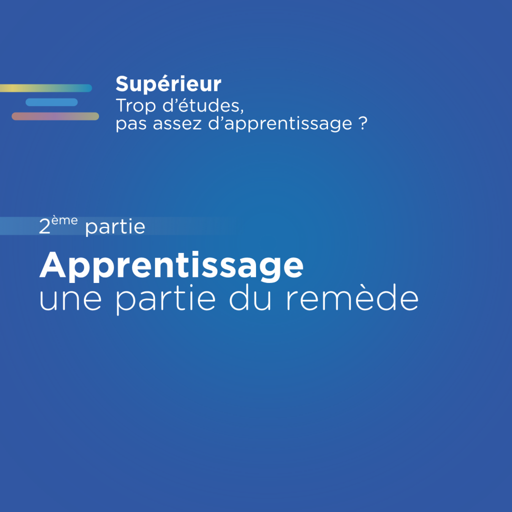 [Chronique] Apprentissage : une partie du remède