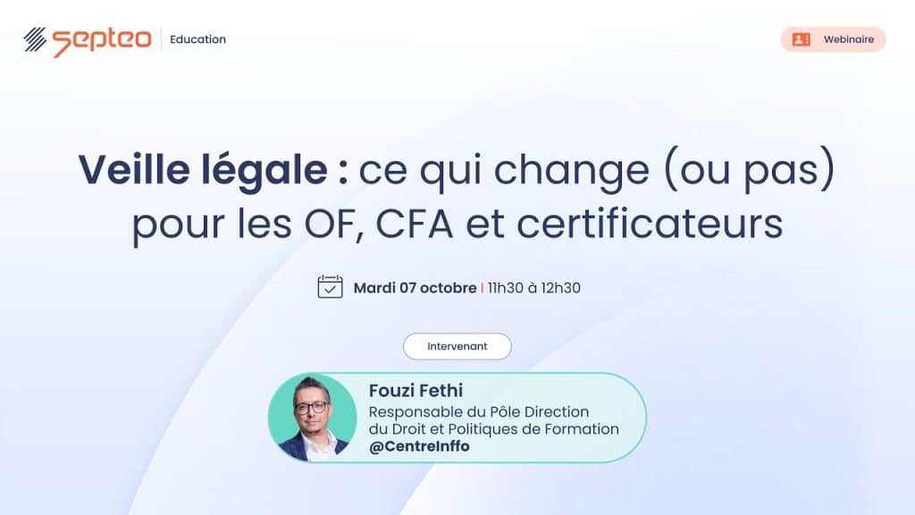 Veille juridique : ce qui change (ou pas) pour les OF, CFA et certificateur