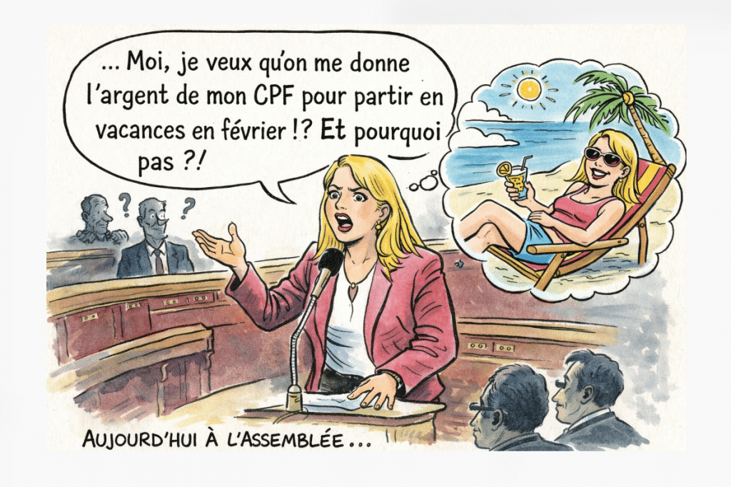 quand même les députés pensent que c’est un compte en banque… – CPFormation