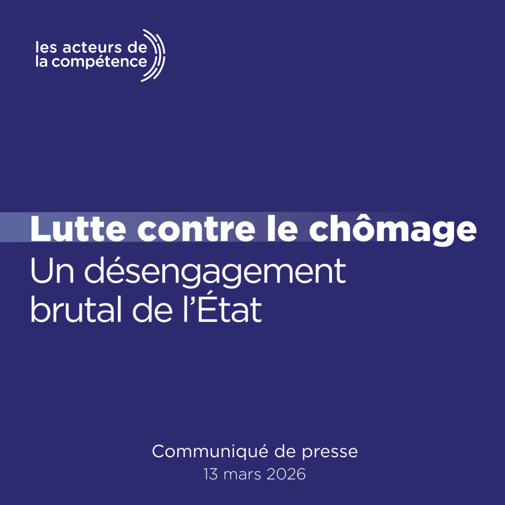 [Communiqué] Lutte contre le chômage : un désengagement brutal de l’État