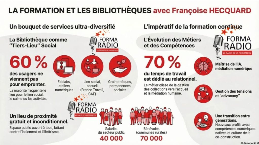 La formation et les bibliothèques – FormaRadio