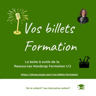 La boîte à outils de la Ressources Handicap Formation 1/2 - Vos billets formation