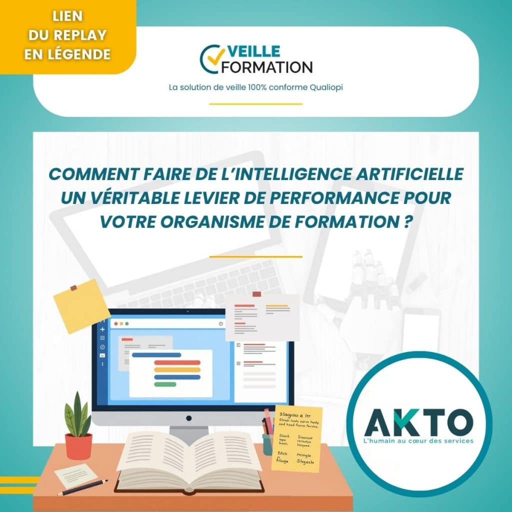 #formationprofessionnelle #intelligenceartificielle #rgpd #veilleformation | Veille Formation