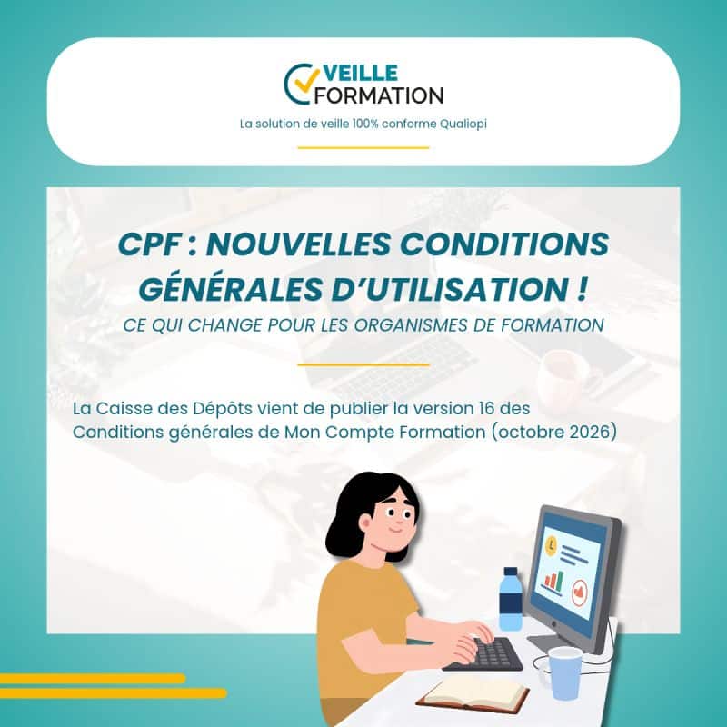 #cpf #moncompteformation #qualiopi #veilleformation | Veille Formation