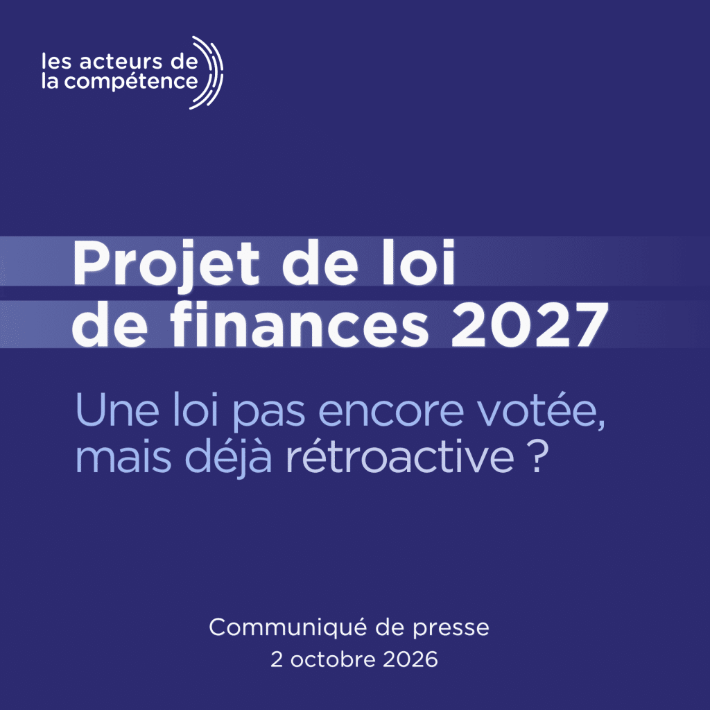 Projet de loi de finances 2027 : une loi pas encore votée, mais déjà rétroactive ?